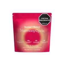 Savvy Magnesio y B6 Harmony Cycle flor de jamaica x 90 g Savvy Magnesio y B6 Harmony Cycle flor de jamaica x 90 g