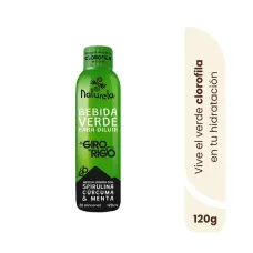 Bebida Verde Naturela Spirulina Curcuma y menta x 120 ml Bebida Verde Naturela Spirulina Curcuma y menta x 120 ml