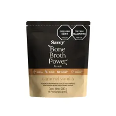 Savvy Bone Broth Power® Caramel Vainilla x 280 gr Dr Carlos Jaramillo Savvy Bone Broth Power® Caramel Vainilla x 280 gr Dr Carlos Jaramillo