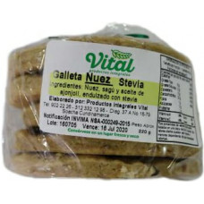 Galleta Almendras Stevia Vital X 5 Unidades 220 G