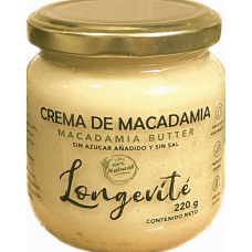 Crema De Macadamia 220 G 100% Natural