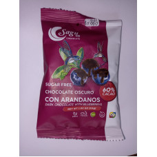 Sagu Co Chocolate, Arandanos Con Chocolate