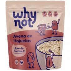 Avena Why Not Hojuelas Sin Gluten X1000G