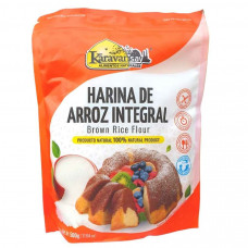 Harina De Arroz Integral - Karavansay 500G libre de gluten