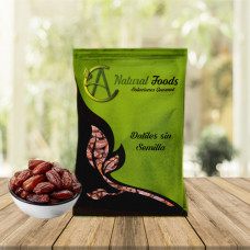 Datiles sin semilla natural Foods x 250 Gr Sin Azucar Libres de Gluten Datiles sin semilla natural Foods x 250 Gr Sin Azucar Libres de Gluten