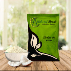 Harina de Coco Sin gluten Natural Foods x 500 g