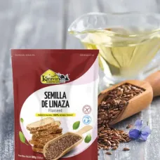 Semillas de Linaza Karavansay libre de gluten x 500 gr Fuente de proteina Semillas de Linaza Karavansay libre de gluten x 500 gr Fuente de proteina